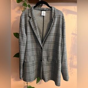 Serra Plaid Patterned Jacket XL